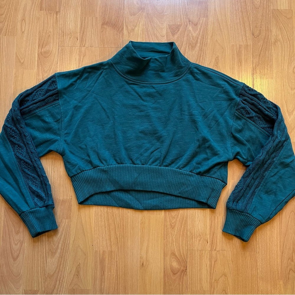 Urban Outfitters cropped mock neck top